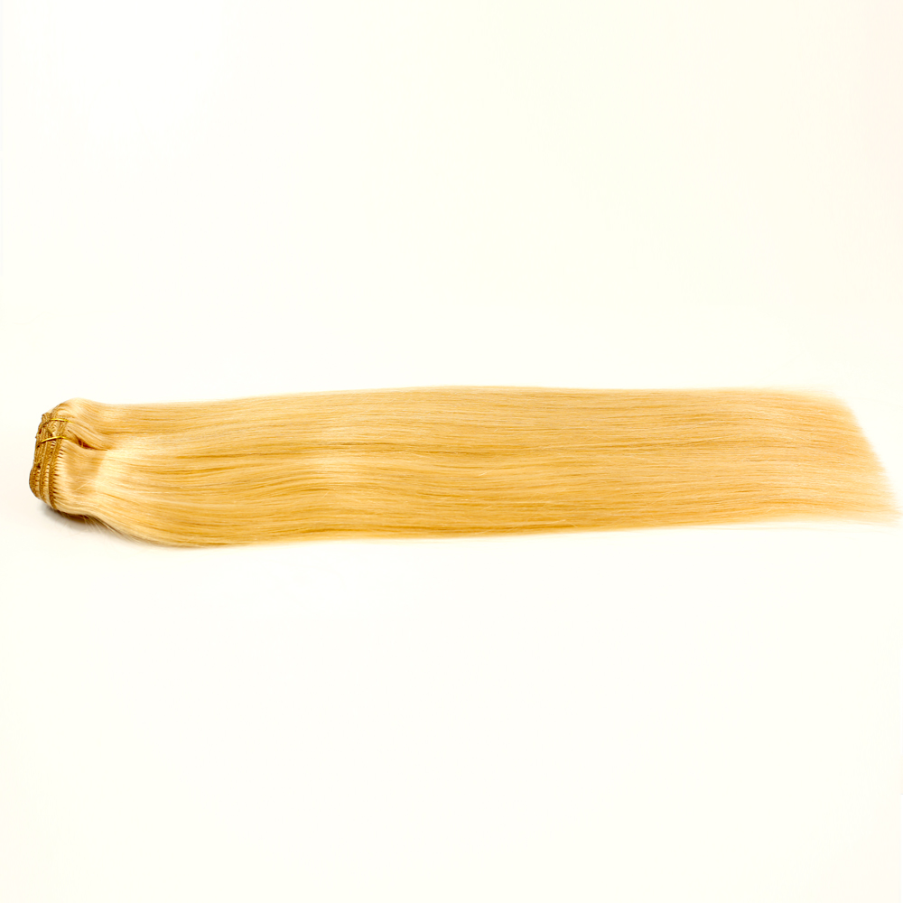 Virgin clip in hair extensions good quality hair extensions YL060